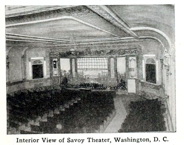 Savoy Theatre, 3030 14th Street NW, Washington, D.C., in 1916 - MvPW Nov - Interior