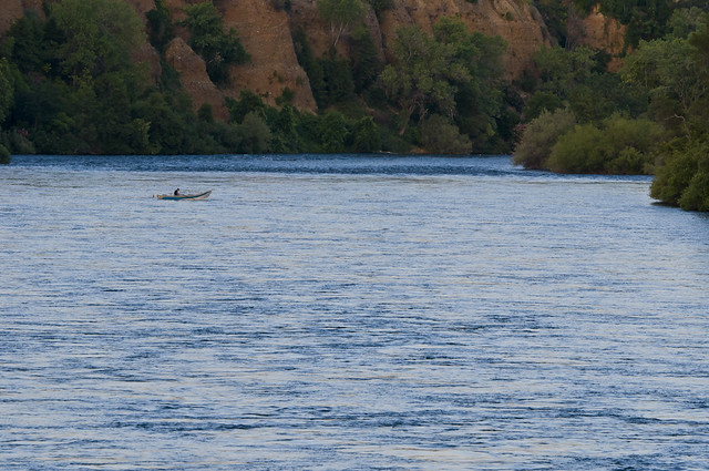 Fishing on Sacramento River