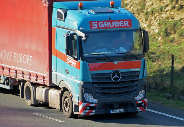 Mercedes Actros Gruber Logistics