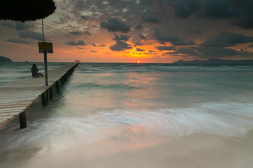 mallorca sunrise by keith rutter, Have not had a chance to get out lately so this is an oldie from last august holls!sunset night clou