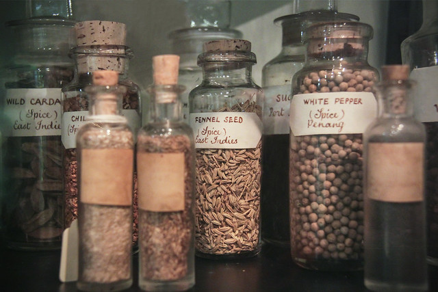 Spice cabinet - Cutler Street Warehouses
