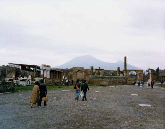 Mt. Vesuvius from Pompeii