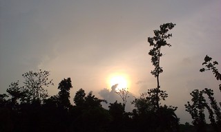 Sunset in Parshuram, Feni, Bangladesh