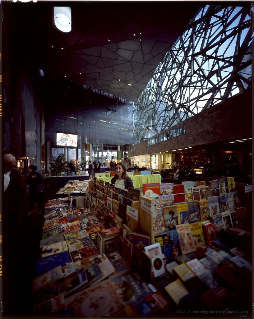[Film 8x10] The Atrium, Federation Square, Melbourne