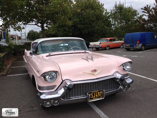 1957 Cadillac Eldorado Series 62 & ??? - England