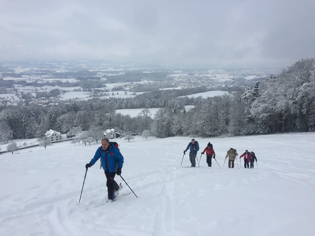 Skitour auf den Bachtel Jan 17'