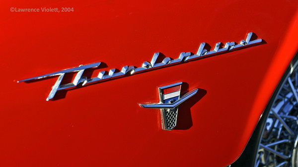 1962 Ford Thunderbird, fender emblems