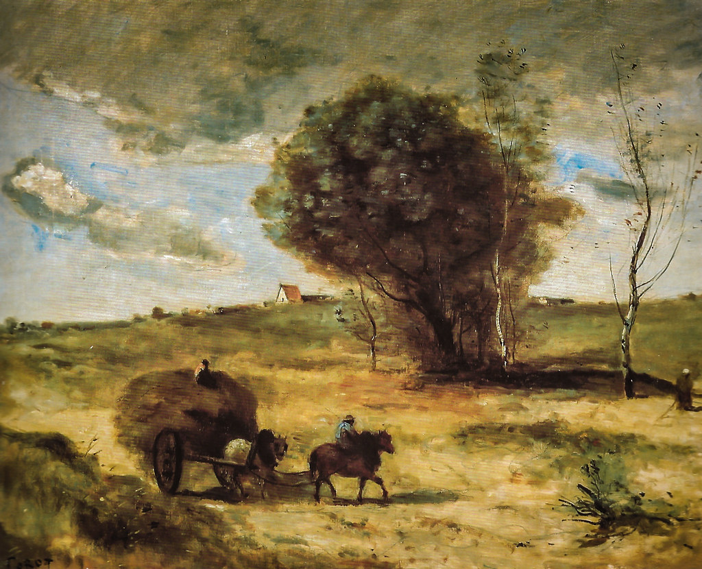 All sizes | Camille Corot - Der Wagen in den Dünen, 1865 at Städtische ...