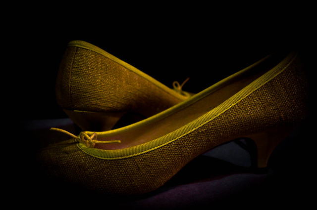 my yellow ballet shoes