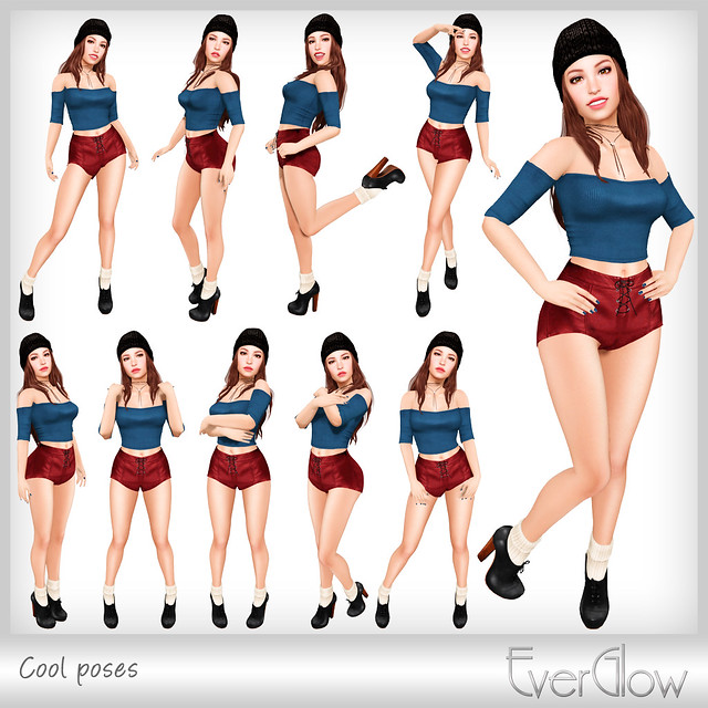 *EverGlow* - Cool poses (Pose Fair exclusive)
