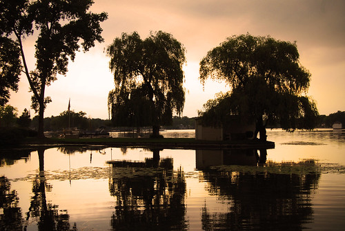 sunset lake storm swim kyle photography michigan rainy cameron boating summertime willows lakeorion lakeorionmichigan puremichigan