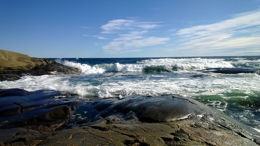 Seascape between summer and autumn. | From my hiking this we… | Flickr