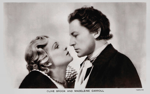 Madeleine Carroll and Clive Brook in The Dictator (1935)