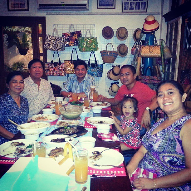 Papa's burpday dinner! #birthday #Dinner #FamilyTime