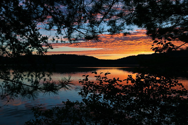 Sunrise at Aylen Lake