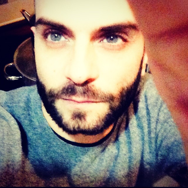 #selfie #selfportrait #beard #man #guy #eyes #grey #green #sergiodaricello ...