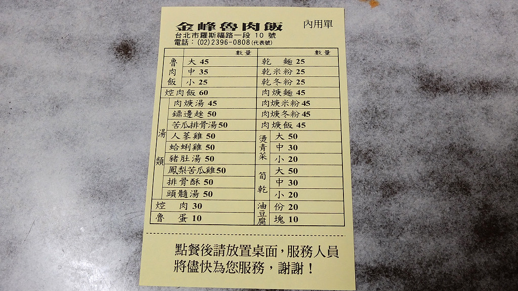 20130621中正-金峰滷肉飯 (10)