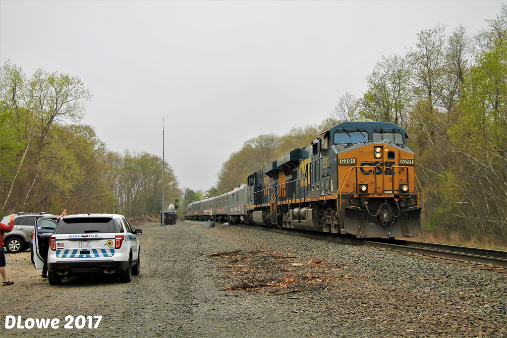 Charlton Depot | A CSX Police officer and a few local buffs … | Flickr