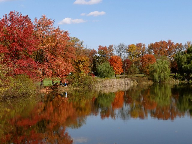 Fall Reflections at Bellevue State Park 2