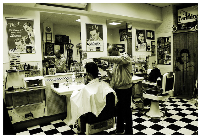 The barber shop  (EXPLORE )