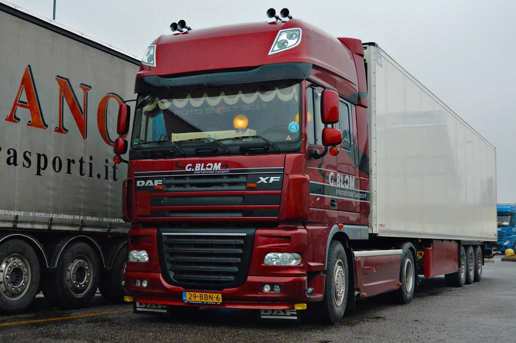 Daf XF105 G.Blom Transport NL