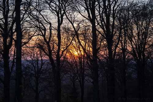 Sunset - A look down from the Auerberg by sebastian_knorr, walpurgisnacht teufel auerberg josephskreuz stolberg harz hexen witch sunset fire feuer lightshow py