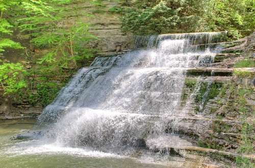 usa water landscape waterfalls newyorkstate hdr dansville stonybrookstatepark