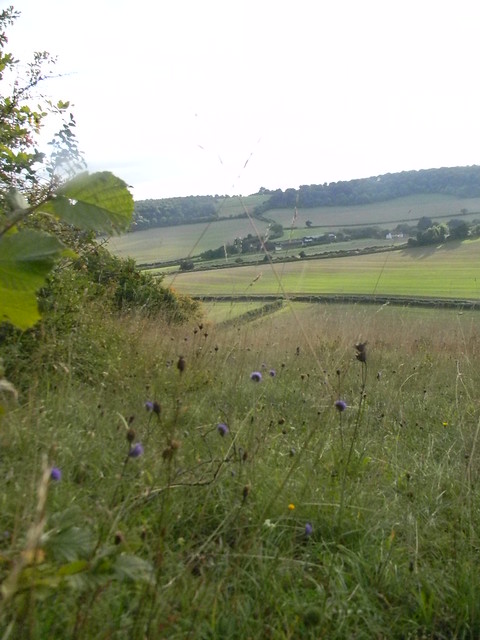 View from the ridge Saunderton via Wheelers End