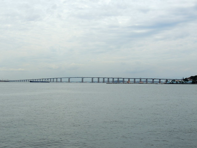 Ponte Rio-Niteroi. Baía da Guanabara, Rio de Janeiro, Brasil