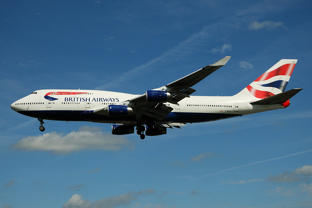 British Airways Boeing 747-436 G-BNLF  MSN 24048