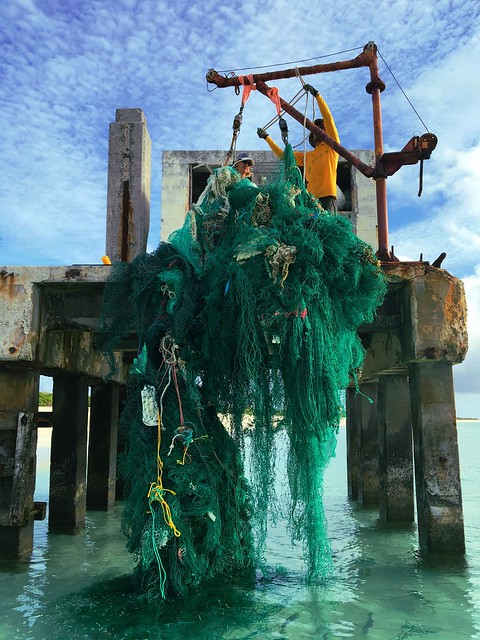 Marine Debris Cleanup on Kure Atoll