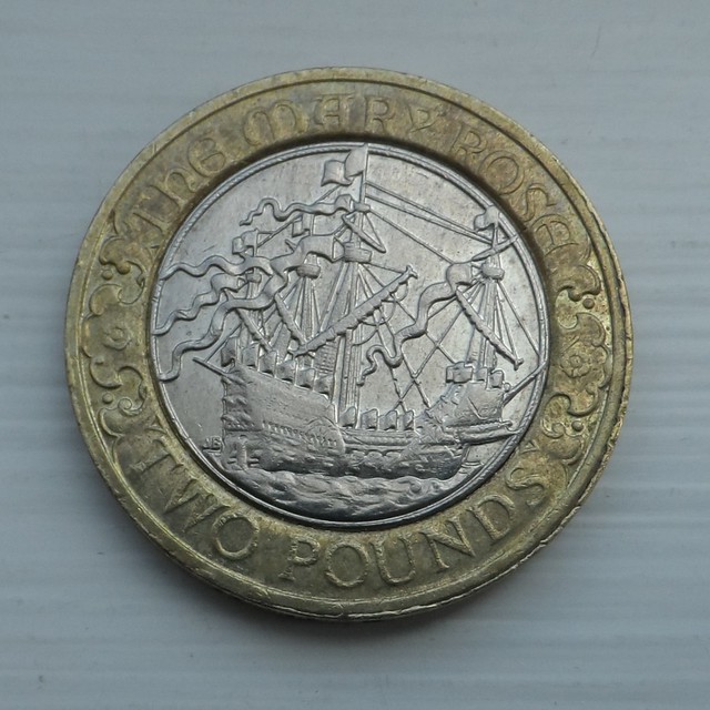 British £2 coin