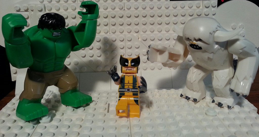 historie nordøst blødende Lego Hulk, Wolverine and Wendigo! | URQUAN 999 | Flickr