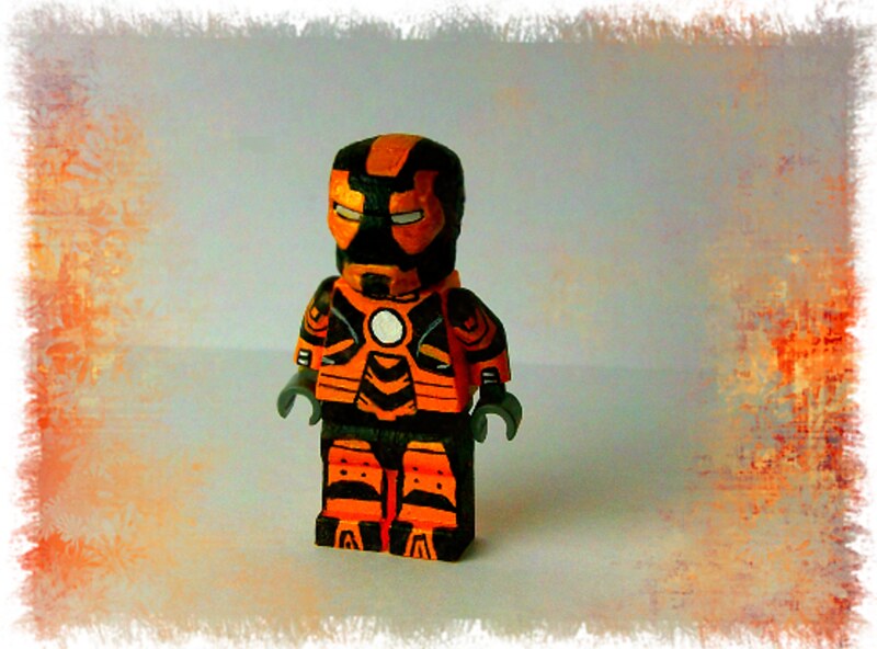 Lego Iron Man: Mark 28 Radiation Suit 