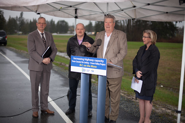 BC commits $113 million to Trans-Canada Highway Six-Laning, Langley to Aldergrove