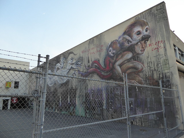 Herakut graffiti, San Francisco