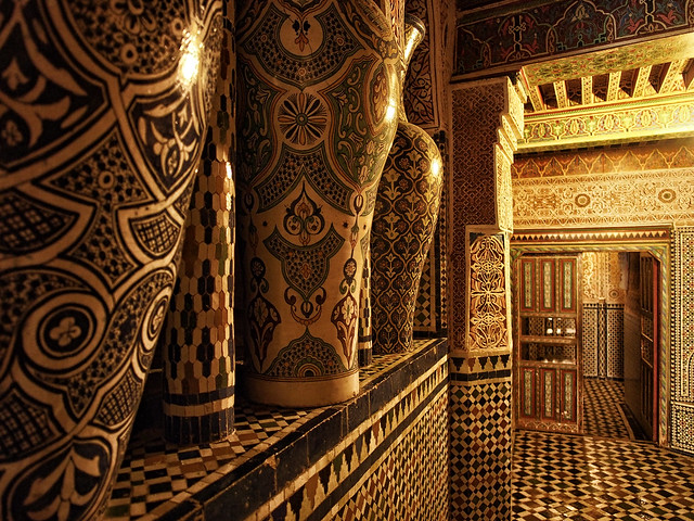 Traditional Moroccan entrance