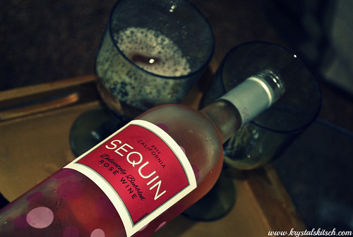 Sequin Rose Wine | by krystalskitsch