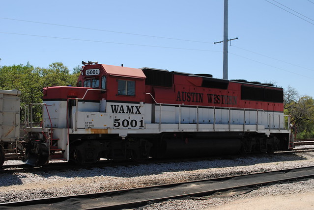 WAMX 5001 at Abbott Yard ,  Austin Texas.