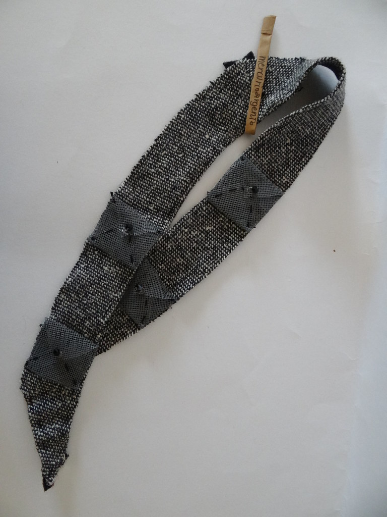 Cravatta 3 | Tessuto di lana e tessuto sintetico | Giulia Pistolesi ...