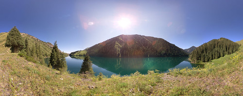 lake kazakhstan kulsay