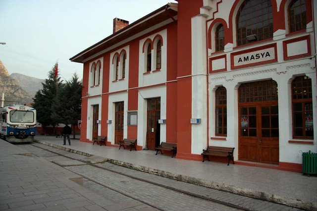 101113388c Amasya - tren istasyonu