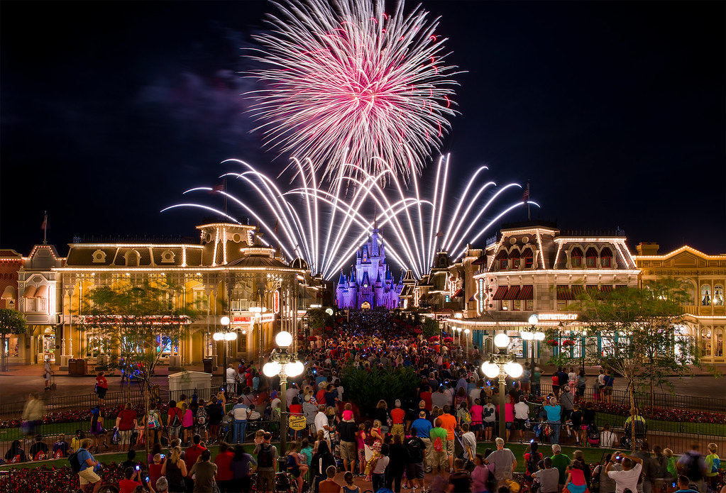 Best Magic Kingdom Fireworks Spot? | Walt Disney World Magic… | Flickr