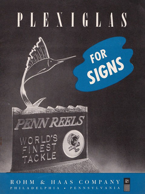 Rohm & Haas Plexiglas for Signs Catalog 1947