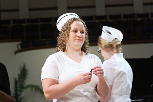 Nurse pinning ceremony 2013