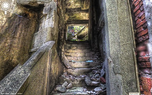 street abandoned japan island japanese photo google closed factory view empty remix hdr highdynamicrange streetview hashima googlestreetview hashimaisland