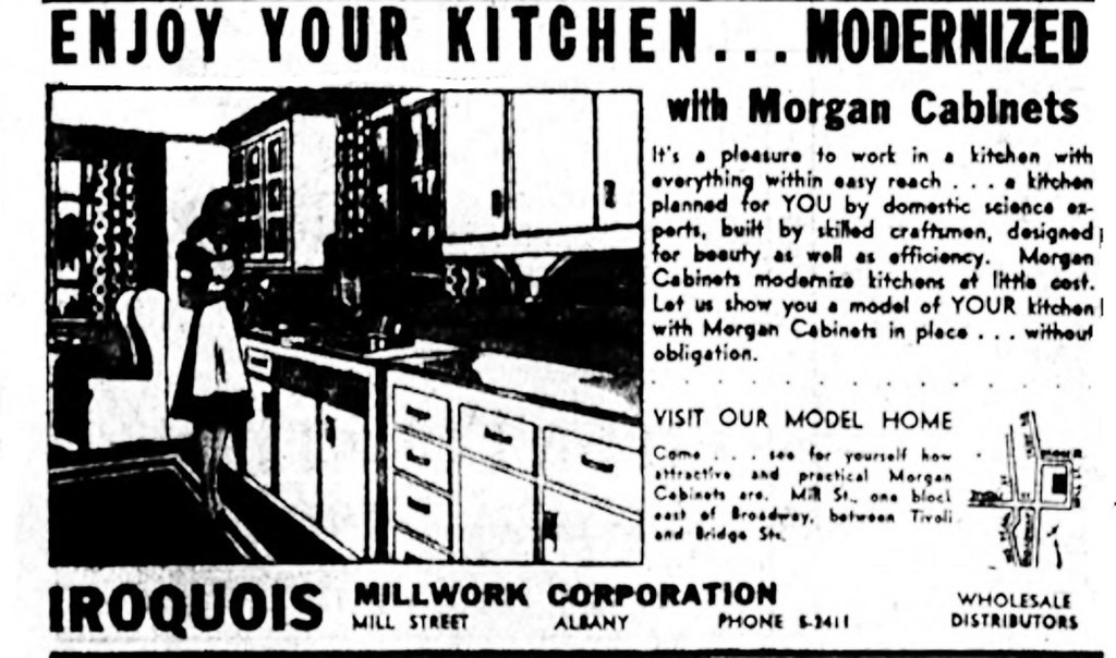 Iroquois Millwork Corp 1941 Albany Ny 1940s Morgan Cabinet Flickr
