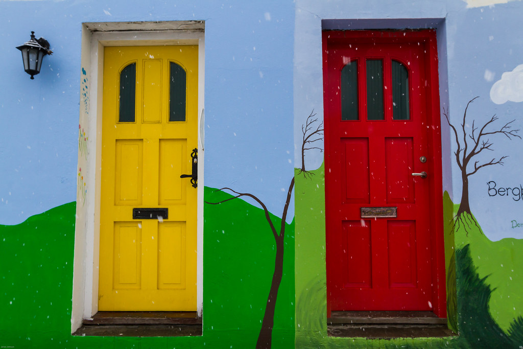 Colorful Doors of Iceland