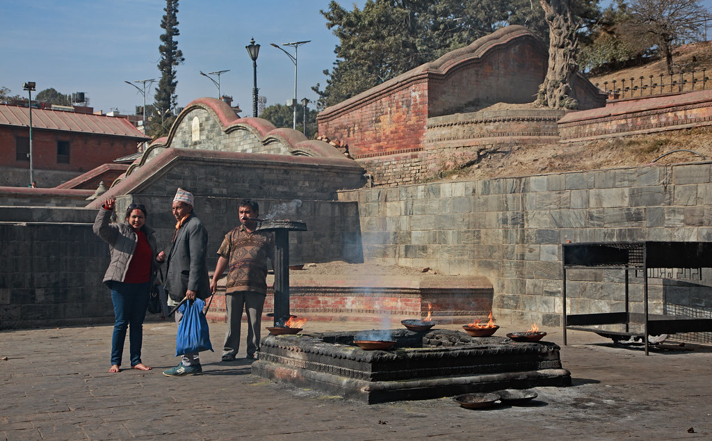Pashupatinath Temple, Kathmandu, Nepal 25 januari 2017