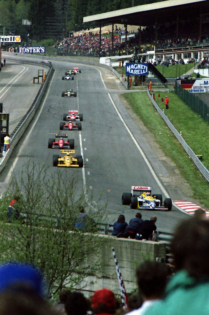 1987-05-17 006 Grand Prix Belgien, Startrunden